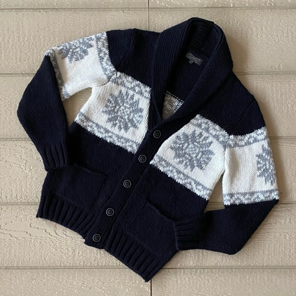 Lorenzo Magni Long Sleeve Cardigan Sweater - Picture 1 of 2
